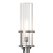 Hubbardton Forge - One Light Outdoor Post Mount - Alcove - Coastal Burnished Steel- Union Lighting Luminaires Decor