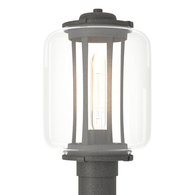 Hubbardton Forge - One Light Outdoor Post Mount - Fairwinds - Coastal Natural Iron- Union Lighting Luminaires Decor