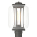 Hubbardton Forge - One Light Outdoor Post Mount - Fairwinds - Coastal Natural Iron- Union Lighting Luminaires Decor