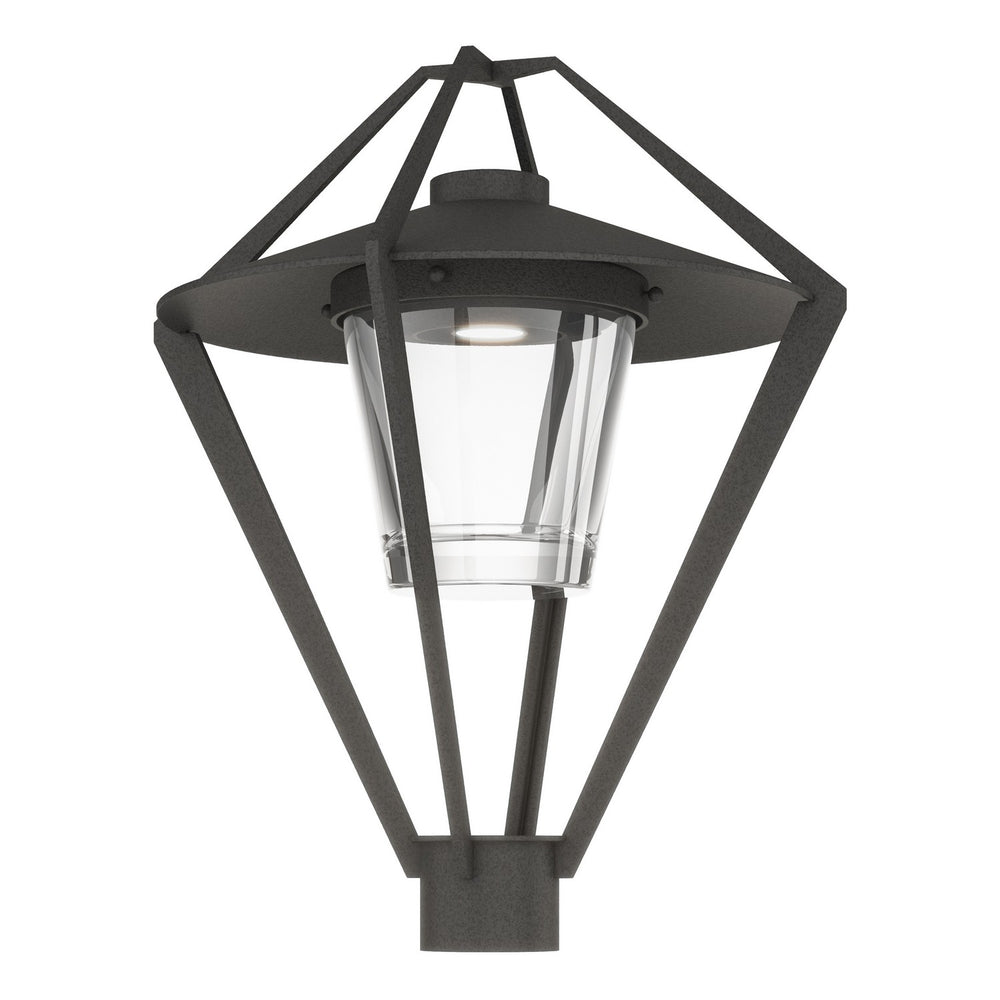 Hubbardton Forge - One Light Outdoor Post Mount - Stellar - Coastal Natural Iron- Union Lighting Luminaires Decor
