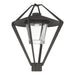 Hubbardton Forge - One Light Outdoor Post Mount - Stellar - Coastal Natural Iron- Union Lighting Luminaires Decor