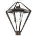 Hubbardton Forge - One Light Outdoor Post Mount - Stellar - Coastal Bronze- Union Lighting Luminaires Decor