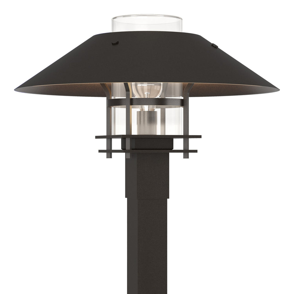 Hubbardton Forge - One Light Outdoor Post Mount - Henry - Coastal Oil Rubbed Bronze- Union Lighting Luminaires Decor