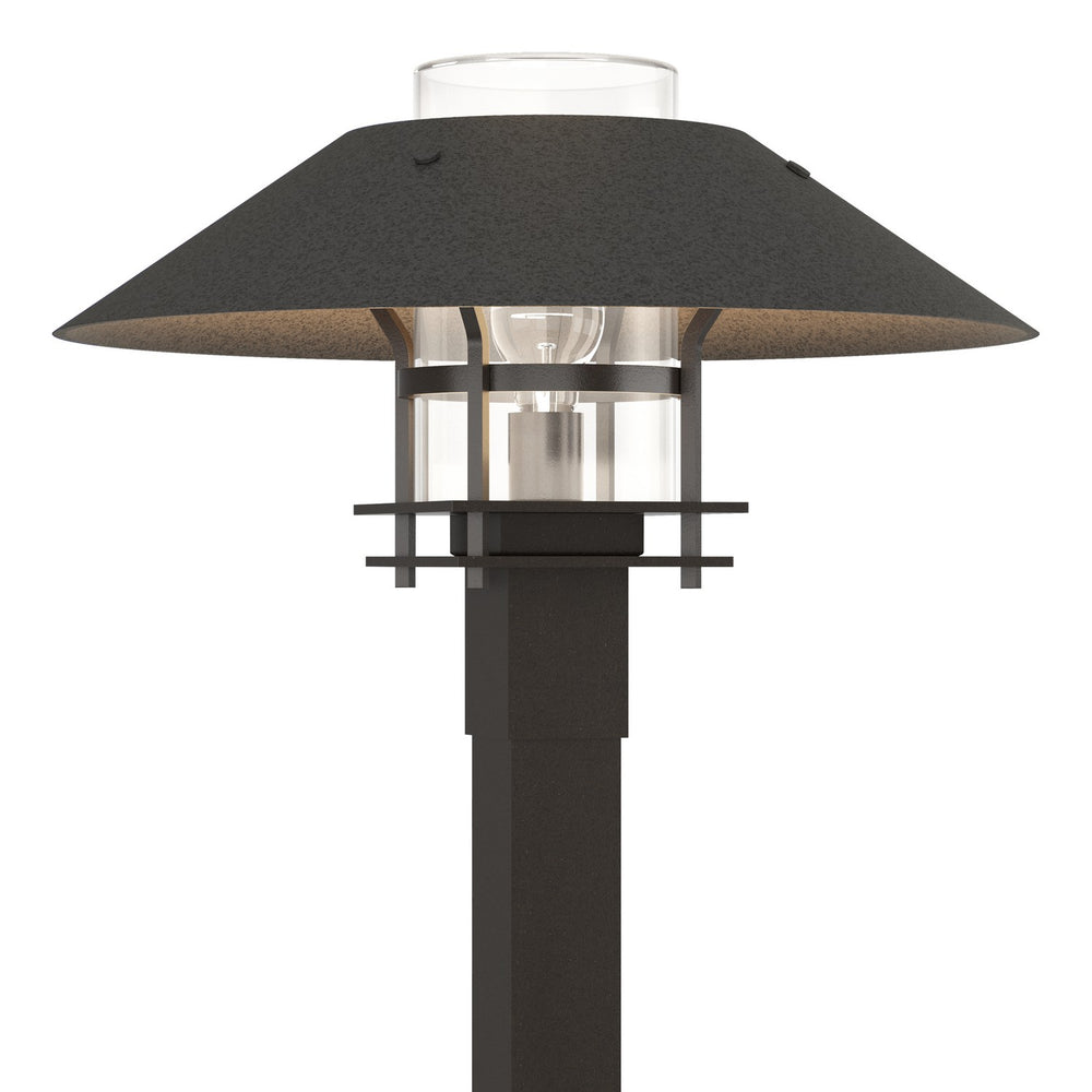 Hubbardton Forge - One Light Outdoor Post Mount - Henry - Coastal Oil Rubbed Bronze- Union Lighting Luminaires Decor