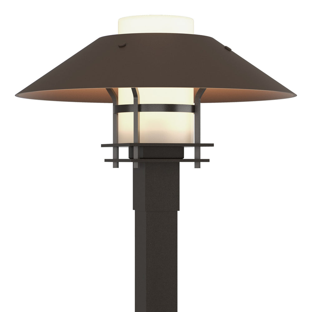 Hubbardton Forge - One Light Outdoor Post Mount - Henry - Coastal Oil Rubbed Bronze- Union Lighting Luminaires Decor