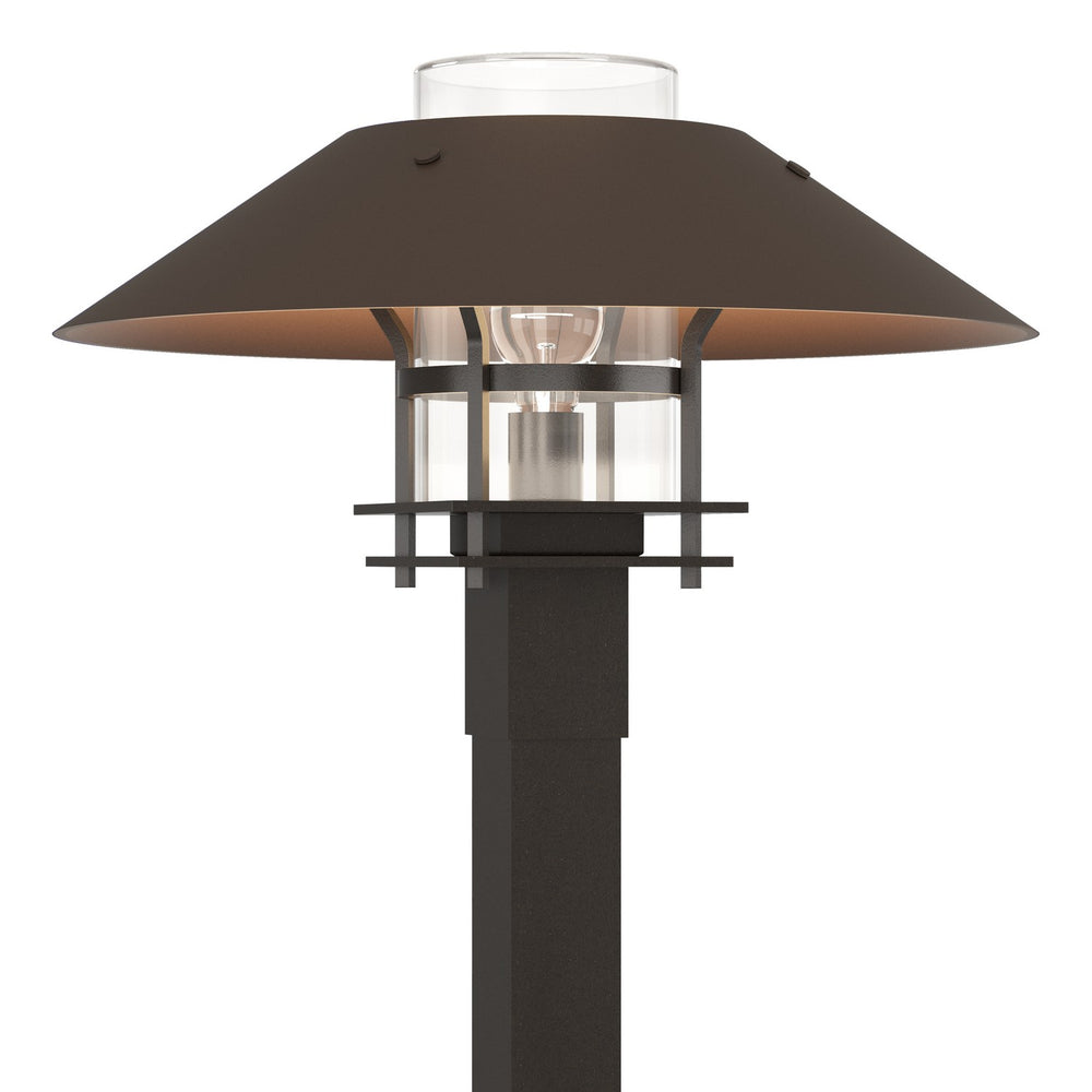 Hubbardton Forge - One Light Outdoor Post Mount - Henry - Coastal Oil Rubbed Bronze- Union Lighting Luminaires Decor