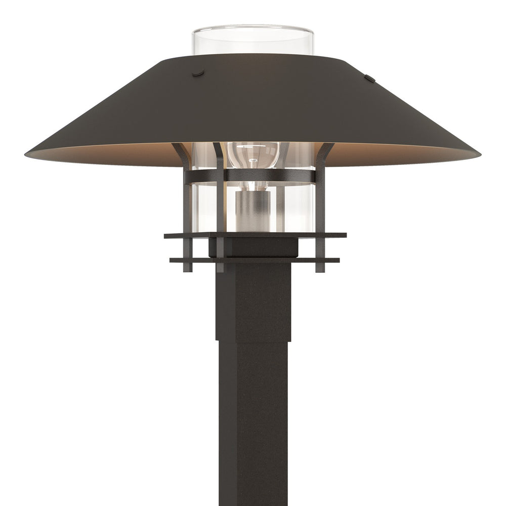 Hubbardton Forge - One Light Outdoor Post Mount - Henry - Coastal Oil Rubbed Bronze- Union Lighting Luminaires Decor