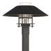 Hubbardton Forge - One Light Outdoor Post Mount - Henry - Coastal Natural Iron- Union Lighting Luminaires Decor