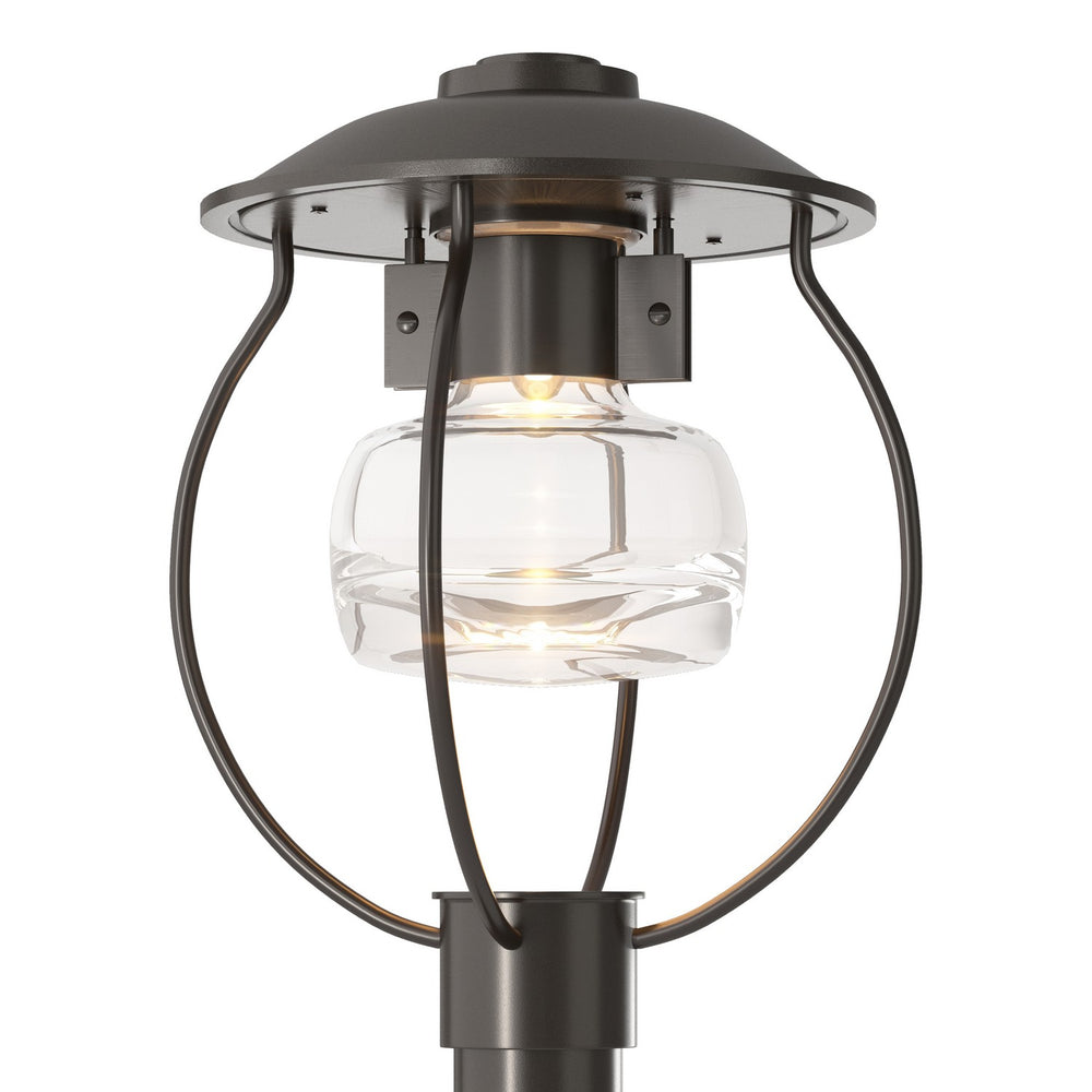 Hubbardton Forge - One Light Outdoor Post Mount - Mason - Coastal Oil Rubbed Bronze- Union Lighting Luminaires Decor