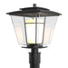 Hubbardton Forge - One Light Outdoor Post Mount - Beacon Hall - Coastal Black- Union Lighting Luminaires Decor