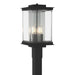 Hubbardton Forge - Four Light Outdoor Post Mount - Kingston - Coastal Black- Union Lighting Luminaires Decor
