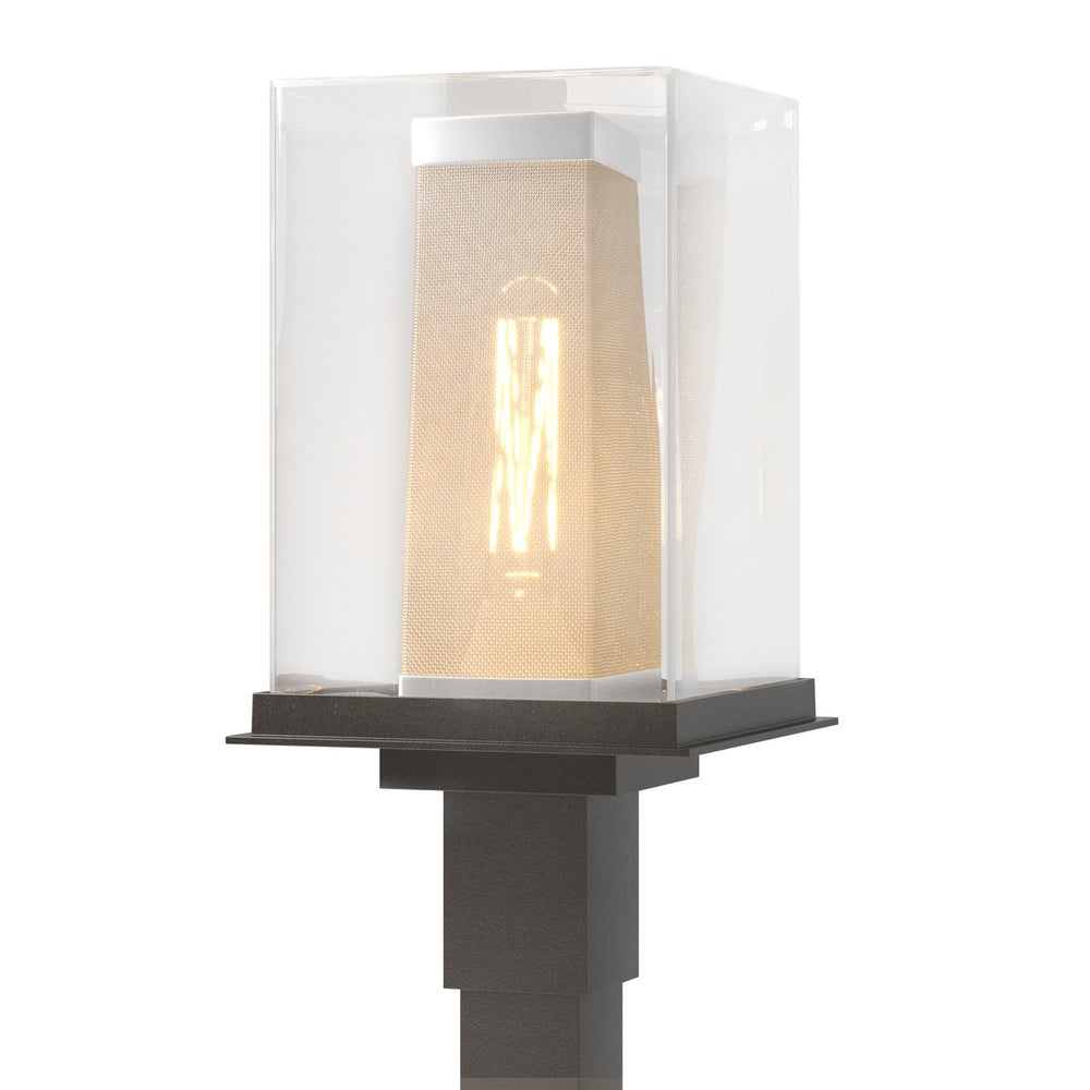 Hubbardton Forge - One Light Outdoor Post Mount - Polaris - Coastal Oil Rubbed Bronze- Union Lighting Luminaires Decor