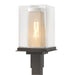 Hubbardton Forge - One Light Outdoor Post Mount - Polaris - Coastal Oil Rubbed Bronze- Union Lighting Luminaires Decor