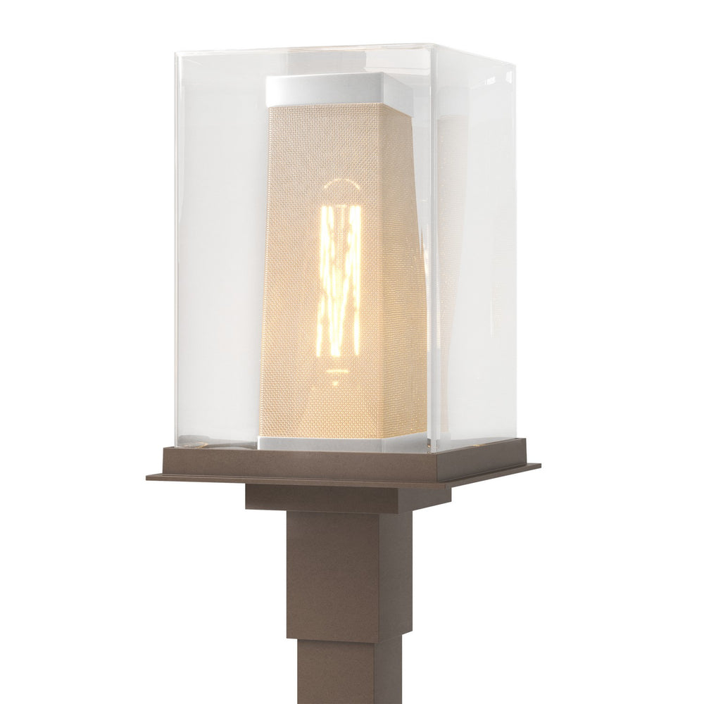 Hubbardton Forge - One Light Outdoor Post Mount - Polaris - Coastal Bronze- Union Lighting Luminaires Decor