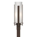 Hubbardton Forge - One Light Outdoor Post Mount - Vertical Bar - Coastal Bronze- Union Lighting Luminaires Decor