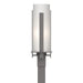 Hubbardton Forge - One Light Outdoor Post Mount - Vertical Bar - Coastal Burnished Steel- Union Lighting Luminaires Decor