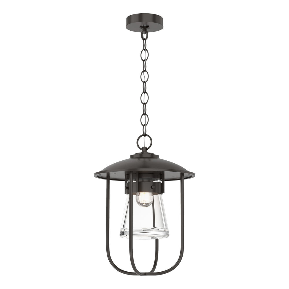 Hubbardton Forge - One Light Outdoor Pendant - Erlenmeyer - Coastal Oil Rubbed Bronze- Union Lighting Luminaires Decor