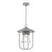 Hubbardton Forge - One Light Outdoor Pendant - Erlenmeyer - Coastal Burnished Steel- Union Lighting Luminaires Decor