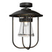 Hubbardton Forge - One Light Outdoor Semi-Flush Mount - Erlenmeyer - Coastal Oil Rubbed Bronze- Union Lighting Luminaires Decor