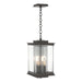 Hubbardton Forge - Four Light Outdoor Lantern - Kingston - Coastal Oil Rubbed Bronze- Union Lighting Luminaires Decor