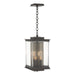 Hubbardton Forge - Four Light Outdoor Lantern - Kingston - Coastal Oil Rubbed Bronze- Union Lighting Luminaires Decor