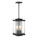 Hubbardton Forge - Four Light Outdoor Lantern - Kingston - Coastal Black- Union Lighting Luminaires Decor