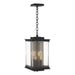 Hubbardton Forge - Four Light Outdoor Lantern - Kingston - Coastal Black- Union Lighting Luminaires Decor