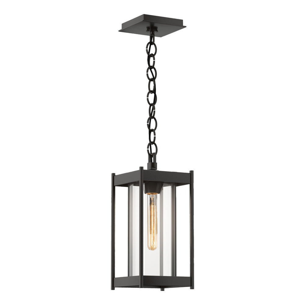 Hubbardton Forge - One Light Outdoor Lantern - Cela - Coastal Oil Rubbed Bronze- Union Lighting Luminaires Decor