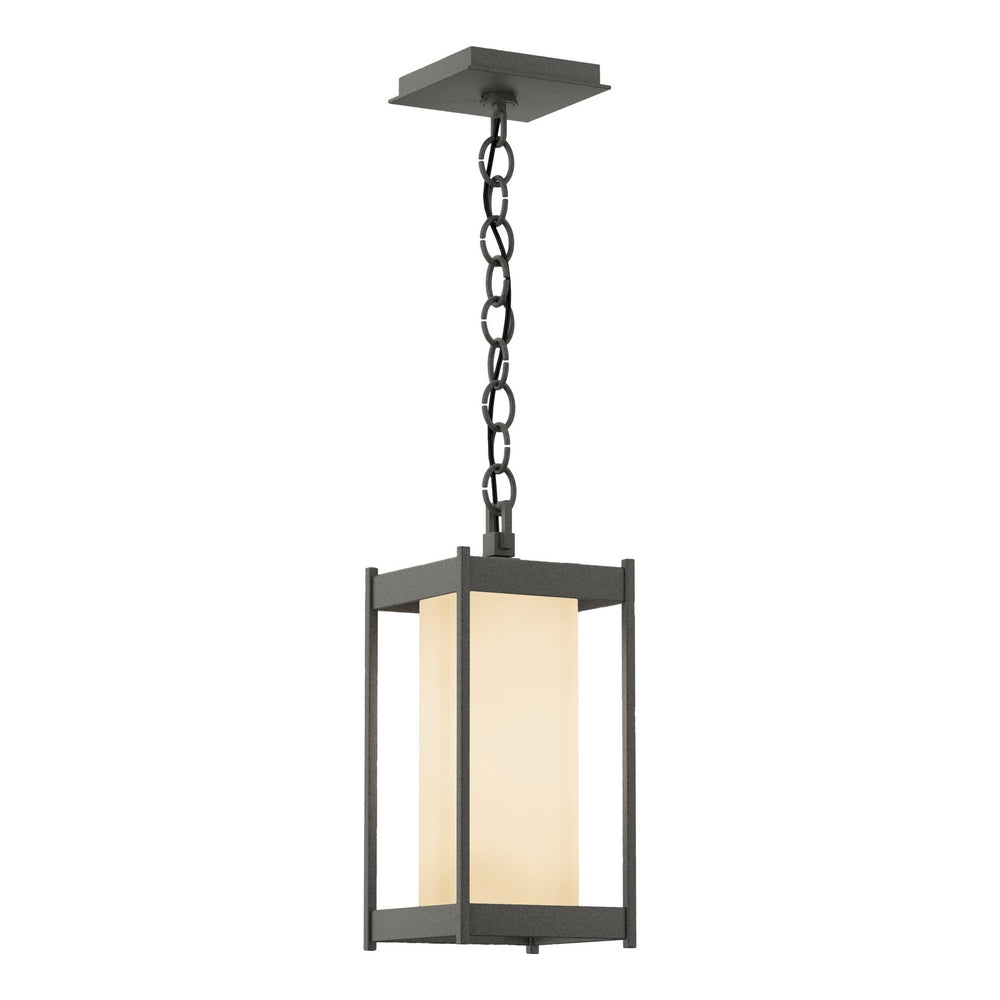 Hubbardton Forge - One Light Outdoor Lantern - Cela - Coastal Natural Iron- Union Lighting Luminaires Decor