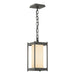 Hubbardton Forge - One Light Outdoor Lantern - Cela - Coastal Natural Iron- Union Lighting Luminaires Decor