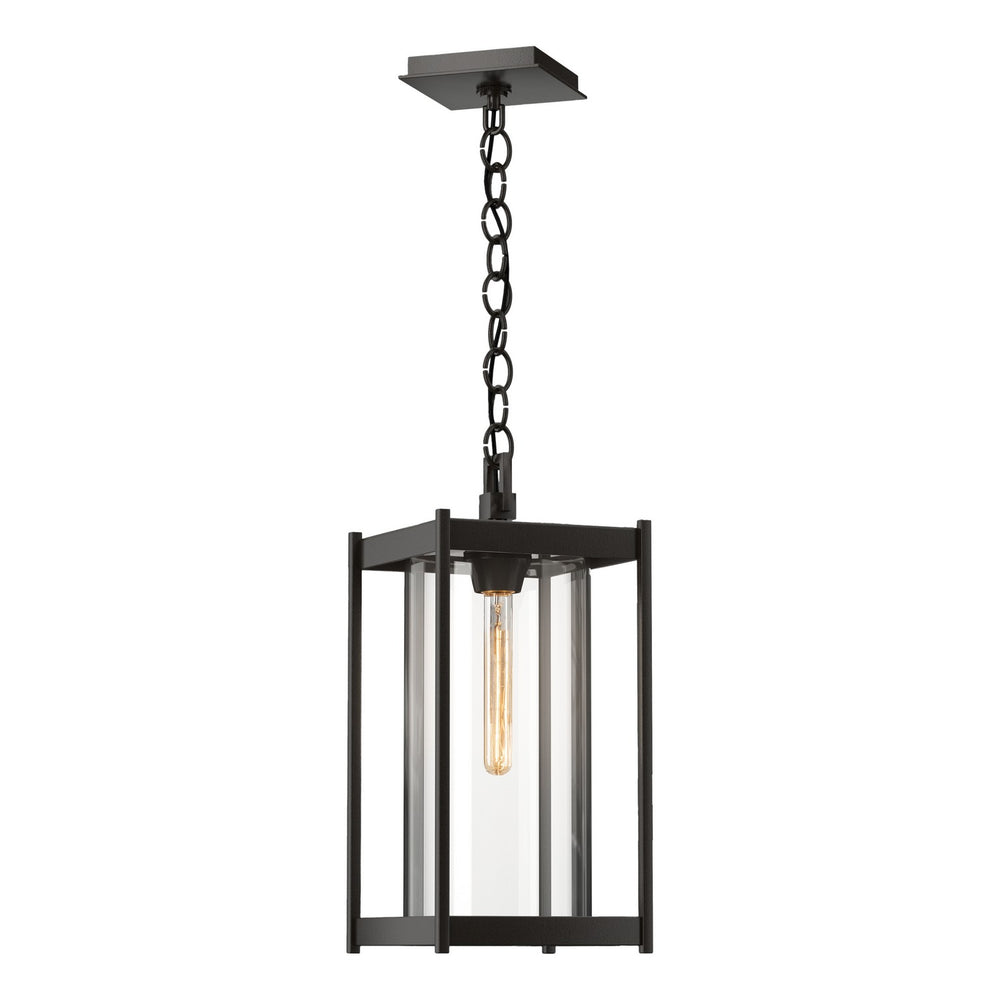 Hubbardton Forge - One Light Outdoor Lantern - Cela - Coastal Oil Rubbed Bronze- Union Lighting Luminaires Decor