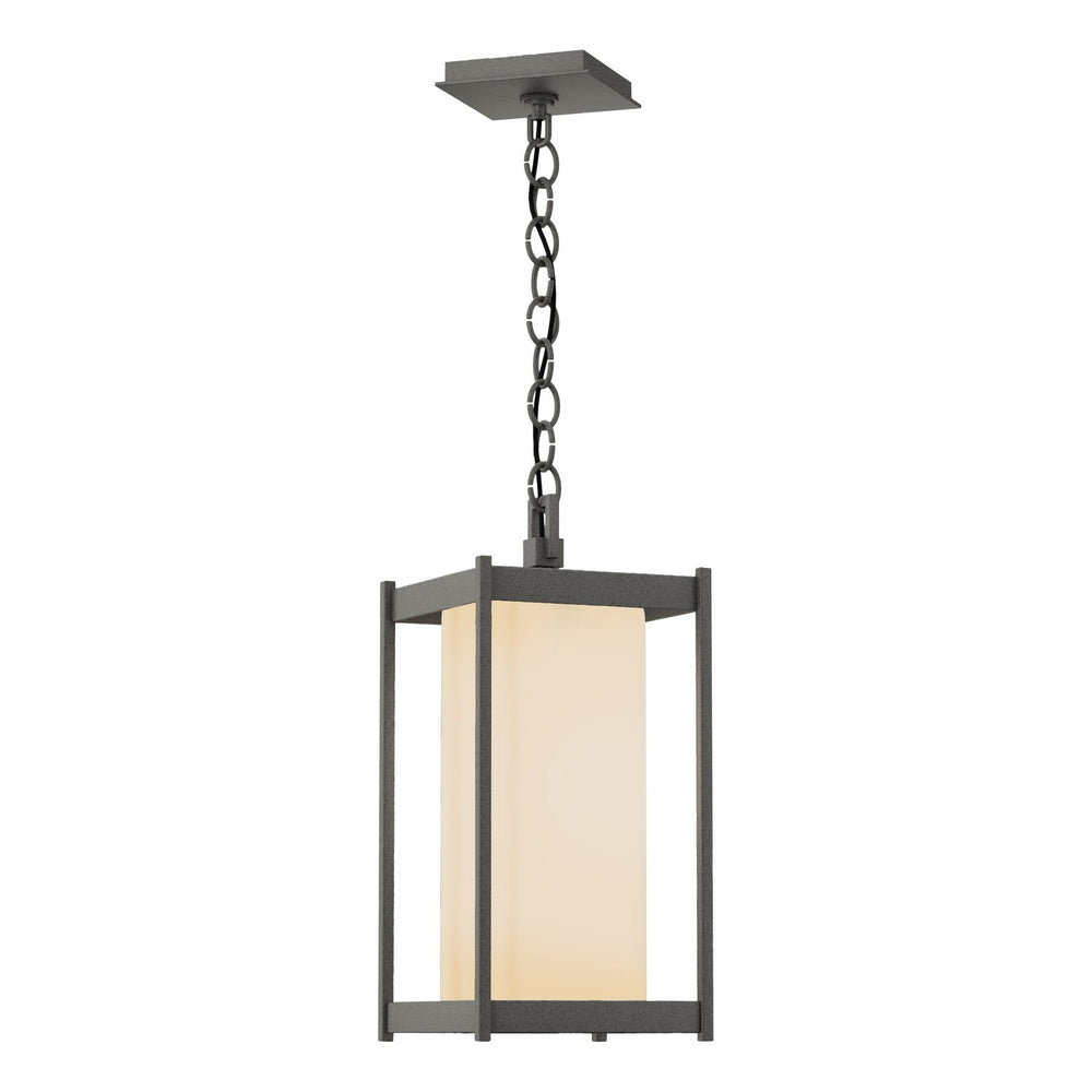 Hubbardton Forge - One Light Outdoor Lantern - Cela - Coastal Natural Iron- Union Lighting Luminaires Decor