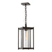 Hubbardton Forge - One Light Outdoor Lantern - Cela - Coastal Bronze- Union Lighting Luminaires Decor