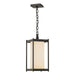 Hubbardton Forge - One Light Outdoor Lantern - Cela - Coastal Dark Smoke- Union Lighting Luminaires Decor