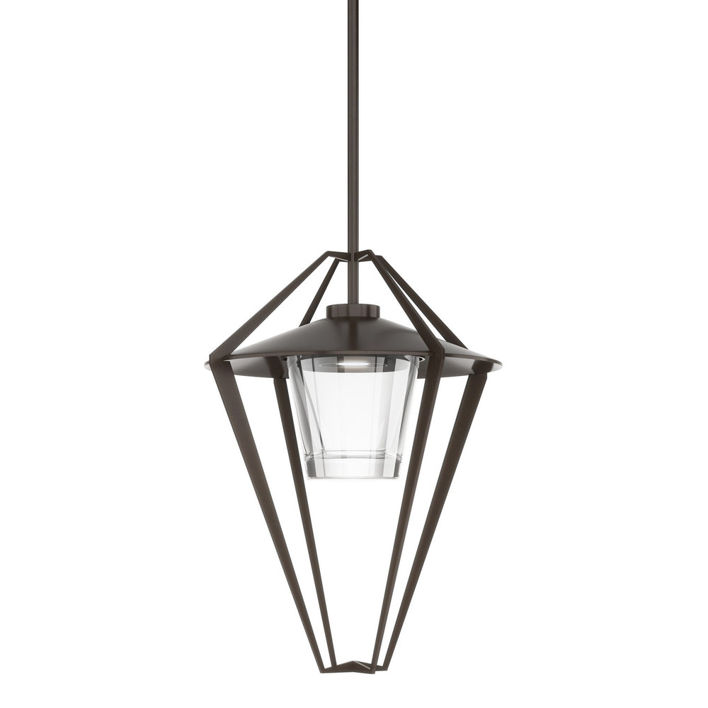 Hubbardton Forge - One Light Outdoor Pendant/Semi-Flush - Stellar - Coastal Bronze- Union Lighting Luminaires Decor