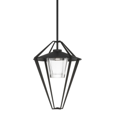 Hubbardton Forge - Stellar Large Outdoor Pendant/Semi-Flush - Stellar - Coastal Black- Union Lighting Luminaires Decor