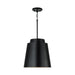 Capital Lighting - One Light Pendant - Pratt - Matte Black- Union Lighting Luminaires Decor