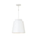 Capital Lighting - One Light Pendant - Pratt - Matte White- Union Lighting Luminaires Decor