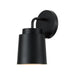 Capital Lighting - One Light Wall Sconce - Pratt - Matte Black- Union Lighting Luminaires Decor