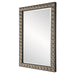 Uttermost - Vanity Mirror - Silvio - Antiqued Silver-champagne Plating- Union Lighting Luminaires Decor