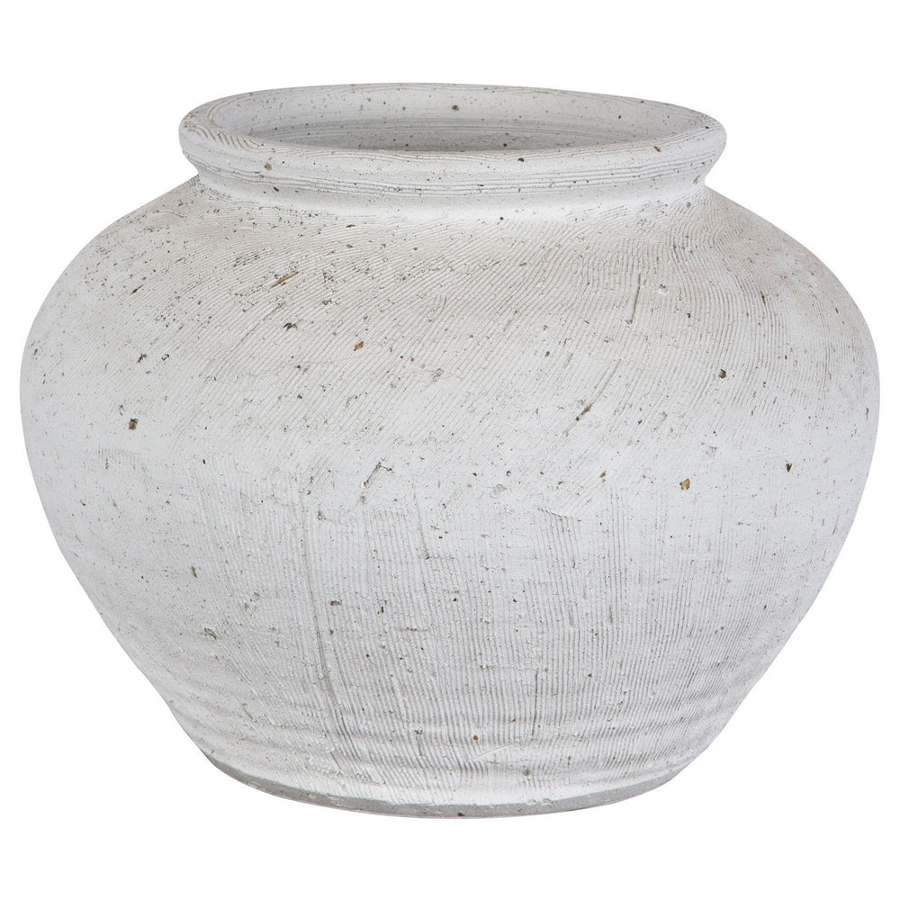Uttermost - Vase - Floreana - White- Union Lighting Luminaires Decor