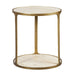 Uttermost - Side Table - Clench - Antique Brass- Union Lighting Luminaires Decor