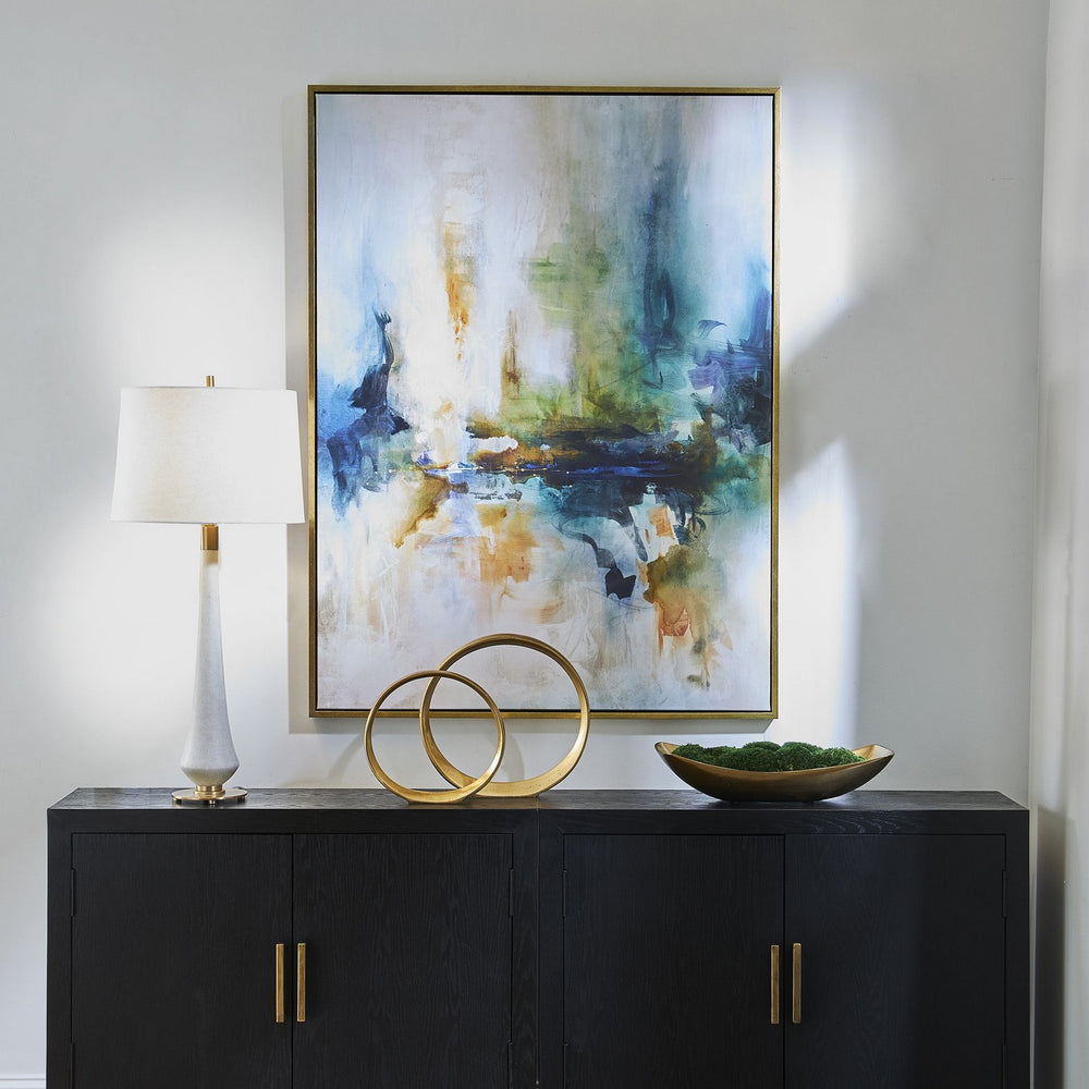 Uttermost - Abstract Art - Excursion - Gold- Union Lighting Luminaires Decor