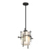 Hubbardton Forge - One Light Outdoor Pendant - Tura - Coastal Natural Iron- Union Lighting Luminaires Decor