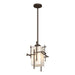 Hubbardton Forge - One Light Outdoor Pendant - Tura - Coastal Bronze- Union Lighting Luminaires Decor