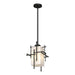 Hubbardton Forge - One Light Outdoor Pendant - Tura - Coastal Black- Union Lighting Luminaires Decor