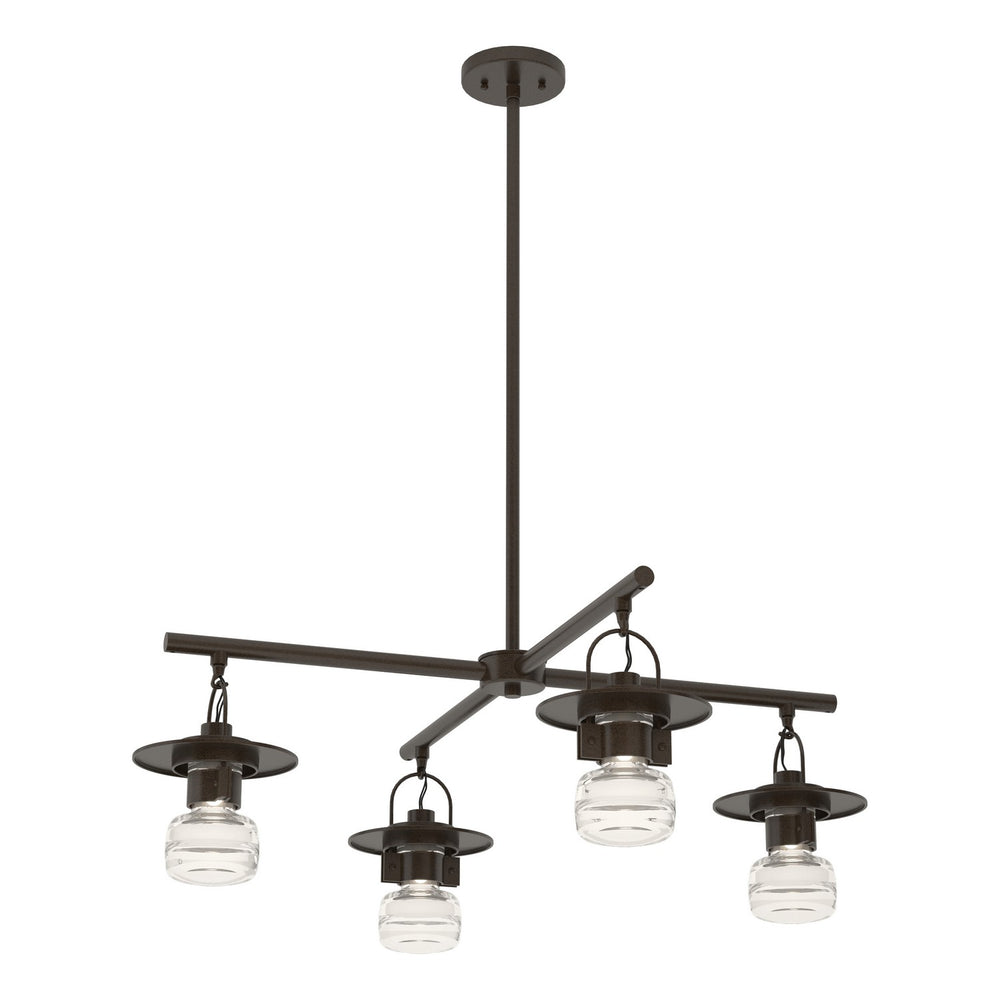 Hubbardton Forge - LED Outdoor Pendant - Mason - Coastal Oil Rubbed Bronze- Union Lighting Luminaires Decor