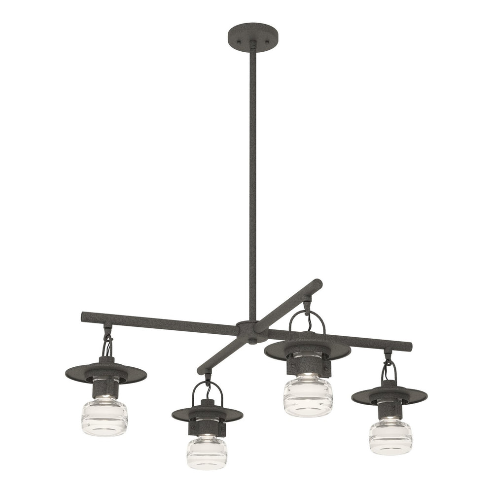 Hubbardton Forge - LED Outdoor Pendant - Mason - Coastal Natural Iron- Union Lighting Luminaires Decor