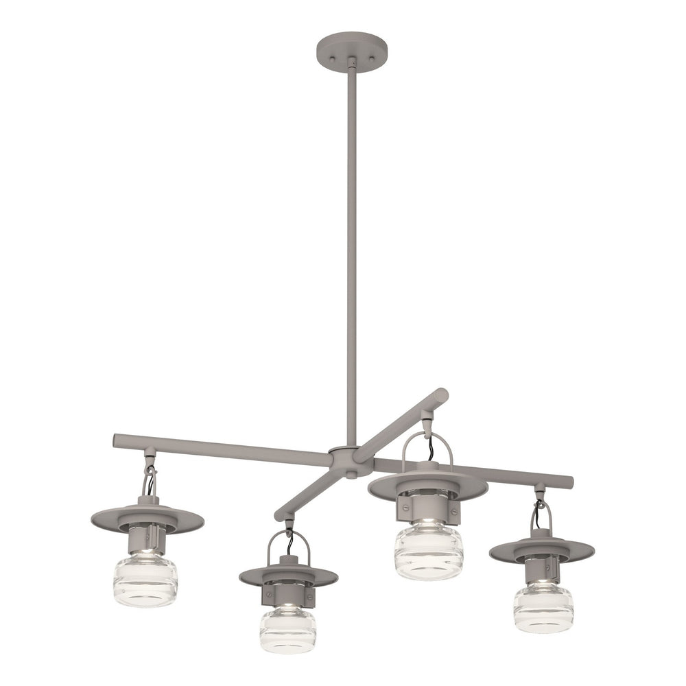 Hubbardton Forge - LED Outdoor Pendant - Mason - Coastal Burnished Steel- Union Lighting Luminaires Decor