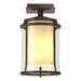 Hubbardton Forge - One Light Outdoor Semi-Flush Mount - Meridian - Coastal Bronze- Union Lighting Luminaires Decor